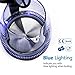 Aigostar Adam 30GOM - Bouilloire électrique en cristal avec illumination LED, capacité...