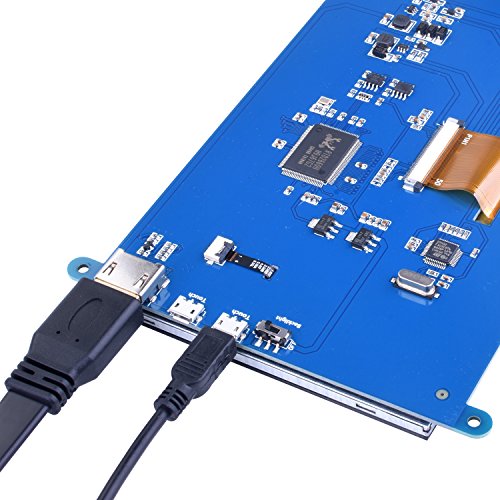 Kuman 7 Pulgadas Pantalla T  ctil Capacitivo TFT LCD M  dulo HDMI 800x480 para Raspberry Pi 3 2 Modelo B y RPI 1 B   A BB Black PC Varios Sistemas SC7B