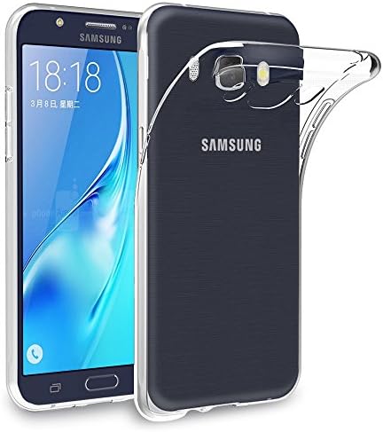 Satrium Samsung Galaxy J7 2016 Case, [Crystal Clear] Flexible [Slim Fit] Soft Gel TPU Transparent Anti-Scratches &amp; Shock Case Cover for Samsung Galaxy J7 (2016) 5.5"