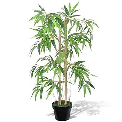 vidaXL Bambou Artificiel Twiggy avec Pot 90 cm Arbre Artificiel décoration