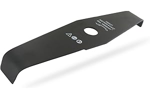 GREENSTAR OZAKI Lame de rechange 2 dents 23754 spéciale ronces pour débroussailleuse, Universelle, Tranchant de 320 mm, Alésage : 25,4 mm, Épaisseur : 3 mm
