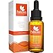 PurOrganica VITAMIN C SERUM - Premium Organic 20% Vitamin C with Hyaluronic Acid - Top Anti Wrinkle, Anti Ageing Face, Eye and Neck Serum - Professional Grade 30ML bottle - Works or Your Money Back