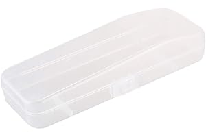 Lrtzizy 1 Pcs Voyage Double Bord Rasoir Boîte De Rangement Rasoir ÉTui Accessoires De Rasoir Transparent Rasoir Titulaire De Stockage De Voyage Voyage En Plastique