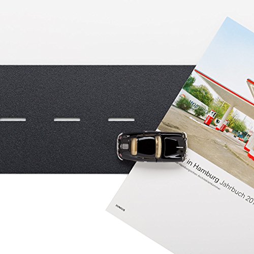 Wall Street – Magnetboard Straße inkl. Kultauto Porsche schwarz - 2