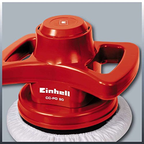 Einhell Auto Poliermaschine CC-PO 90 (90 W, Polierteller 240 mm, 3700 min-1, inkl. 1 Textil- und 1 Synthetik – Polierhaube) - 9