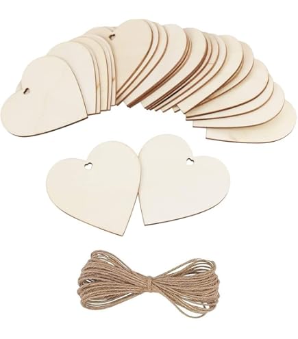 Cœur En Bois Personnalisé - East Coast Trading