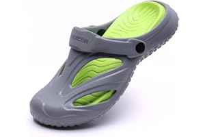 MGGMOKAY Sabots Femmes Hommes Confort Chaussures de Jardin Été Pantoufles Sandales de Plage