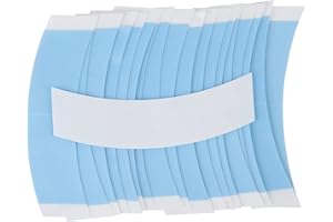 SAVITA 36 Uds Cinta Adhesiva Peluca, Invisible Impermeable Cinta de Doble Cara para Pelucas Cinta de Peluca Delantera de Encaje Cinta de Pegar Pelucas para Fijar Pelucas