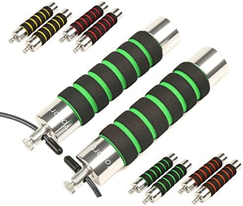 Yupro Crossfit Speed Jump Ropes for Adults ,BEST for Adjusting Height, Double Unders ,Fitness ,Boxing - Skipping Rope for Man ,Woman ,Kids