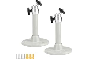 DEANKEJI 2 Stücke Deckenhalterung Beamer, 135MM Projektor Montage Bracket, Aluminiumlegierung Beamer Halterung, Projector Ceiling Mount für Überwachungskameras, Verschiedene Projektoren