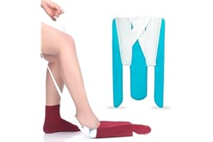 XZMCAT Infila Calze per Anziani, Dispositivo di Aiuto per Calzini e Facile da Trasportare,Calzacalze Ausilio, Ausilio per Infilare Calze per Anziani Isabili O Le Persone A Mobilità Ridotta Senza Chinarsi