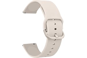 WANME 20mm 22mm Silicone Watch Strap for Women Men, Quick Release Replacement Strap with Stainless Steel Buckle Sport Watchbands Wrist Straps, smart watch wristband