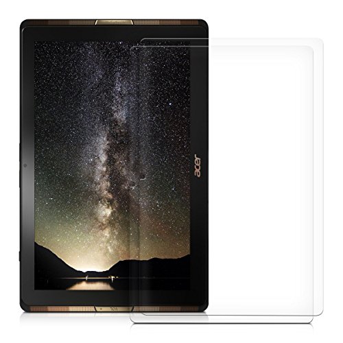 2x kwmobile Folie für Acer Iconia Tab 10 (A3-A40) – klare Tablet Displayschutzfolie Crystal Clear Displayschutz kristallklar Displayfolie Schutzfolie - 4
