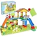 Produktbild Hbwz Kinder baustein BAU Set große partikel pädagogisches Spielzeug Geschenk geeignet für 3-4-5-6 Jahr Alter Junge/mädchen