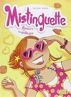 jaquette livre Mistinguette, Tome 2 : Baisers et coquillages