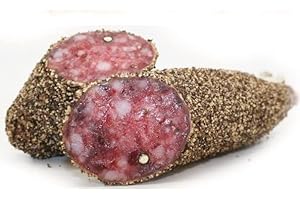 QUEJARA SALCHICHON A LA PIMIENTA GOURMET Ideal para tomar como aperitivos.