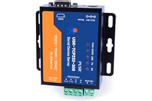 PUSR TCP232-306 da rs232 rs485 rs422 a ethernet TCP IP Gateway Modbus adattatore da seriale a ethernet per server di dispositivi seriali