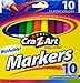Produktbild Cra-Z-art Classic Washable Broadline Markers, Box of 10 (10002-24)