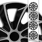  Autoteppich-Stylers Radkappen Set Bicolor 15 Zoll 15\