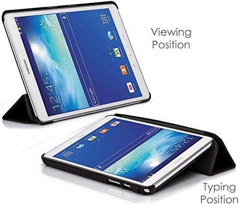ForeFront Cases® Neue Leder Hülle / Tasche / Case / Cover für Samsung Galaxy Tab 3 Lite 7.0 T110 – Rundum-Geräteschutz und intelligente Auto-Sleep-Wake-Funktion mit 3-JAHRES-GARANTIE VON FOREFRONT CASES - 2