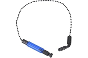 Keenso Fishing Bite Indicator,LED Chain Swinger,Fishing Electronic Fish Bite,Alarm Sound,Alert Indicator Light Stick