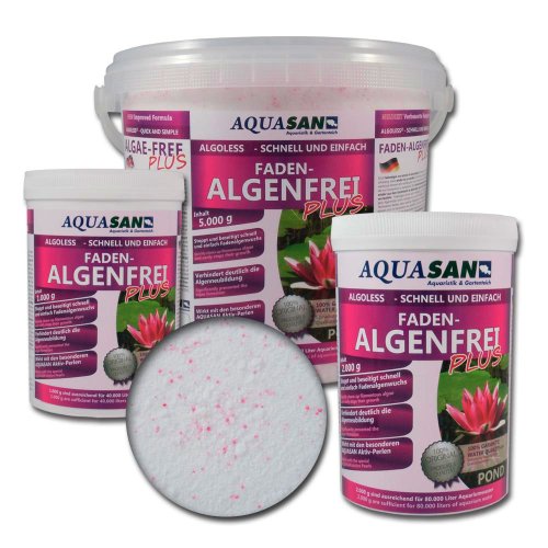 AQUASAN POND Algoless FADEN-ALGENFREI PLUS 2.000 g - 2
