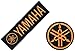 Produktbild Aufnäher set / Iron on Patch " Yamaha " gold