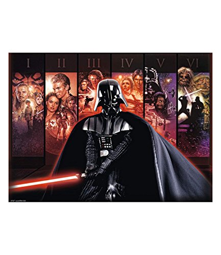 Star-Wars-The-Clone-Wars-Darth-Vader-Jedi-Yoda-Jungen-Puzzle-grau