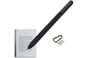 ANGLEPINGPING Marker Pen 2 for Remarkable 2/1 Tablet Notebook Compatible with Remarkable 2/1 Stylus Marker Pen, EMR Device Compatible, No Charging Needed, No Setup, with Replacement Tips/Nibs(Black)