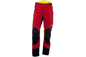 KOX Schnittschutzhose Duro 3.0 Rot/Gelb