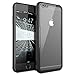 Produktbild Yokata iPhone 6s Plus Hülle iPhone 6 Plus Hülle Silikon Transparent Durchsichtig Durchsichtig mit Bumper Dick Handytasche Ultra Dünn Slim Handyhülle Schutzhülle TPU Schale Premium Cover Schutz Case für iPhone 6s Plus iPhone 6 Plus - Schwarz