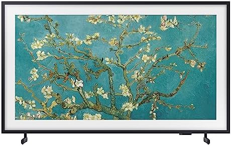 Samsung Lifestyle TV QE32LS03CBUXZT The Frame QLED Full HD, Smart TV 32" Matte Display, Art Mode, OTS Lite, Integrato con Bixby e Alexa compatibile con Google Assistant, Black 2023