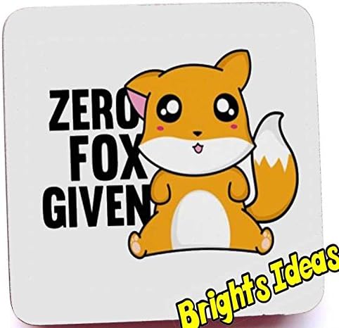 Zero Fox Given With Picture Of A Cute Fox Coaster Coffee Tea Mug from our Coasters range. A unique Fathers Day, Birthday or Christmas stocking filler gift idea for mum, dad, grandad, grandpa !!