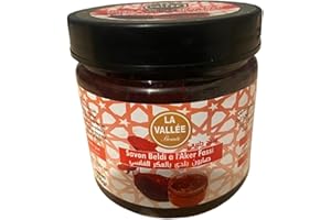 VITALIA Savon Noir beldi Naturel à l'Aker Fassi – Gommage Exfoliant Corps et Visage Nourrissant