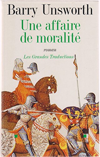 couverture de : Affaire de moralit&eacute; (une)