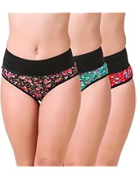 Masha Women Printed Multicolor Tummy Tucker Panties-PT3PC-98-S-P