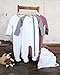 The Essential One - Unisex Cream Pack of 3 Baby Sleepsuits-3-6 Months ESS78