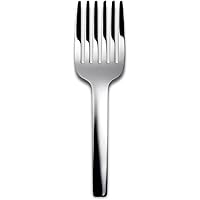 Alessi Tibidabo KL13 - vork voor design spaghetti, 18/10 roestvrij staal, gepolijst, 4 x 27 x 40 cm, zilver