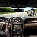 IEKON Car Baby Mirror, Universal Wide-angle Viewing Baby Child Car Rear Seat View Mirror - Adjustable Convex and Shatterproof Glass