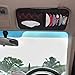 Car Visor CD/DVD Storage Organizer Bag and Tissue Holder- With Tissue (Red) RS.399.00