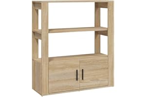 ‎VIDAXL vidaXL Szafka, dąb sonoma, 80x30x90 cm, materiał drewnopochodny