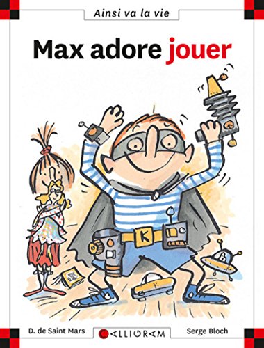 couverture de : Max adore jouer