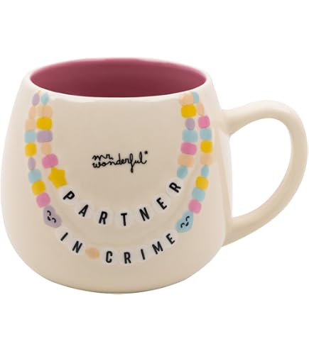 Mr. Wonderful Tazza In Ceramica Con Cuore – 330 Ml – Adatta A Microonde E Lavastoviglie – Regalo Perfetto