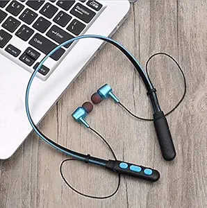 eTRIBO B11 Truly Wireless Bluetooth In Ear Neckband Headphone with Mic (Black)