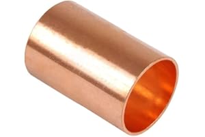 ODSUPPLIES 15mm Slip Couplings - End Feed None Stop - Pack of 10