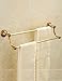 Produktbild Handtuchhalter Double Rod Vollkupfer Verlängerung Bad Handtuch Rack European-Stil Badezimmer Anhänger Bad Racks Robust und stabil
