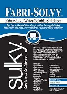 Sulky Fabri-Solvy Soluble Stabilizer, 20 by 36-Inch