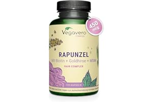 Integratore per Capelli | Biotina, Zinco, Selenio e Vitamine B | Rinforzante per il Benessere di Chioma e Unghie | Vegan | 120 Capsule | Senza Additivi | No OGM | Vegavero