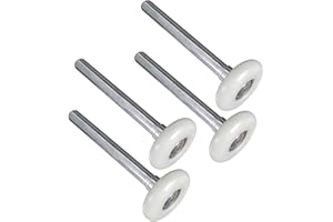 YUANQIAN Rodillos de nailon duraderos de 2 pulgadas para puerta de garaje 6200ZZ 11 rodamientos de bolas de 4.8 pulgadas (juego de 4 rollos de puerta de garaje de 120 mm, 4 piezas)