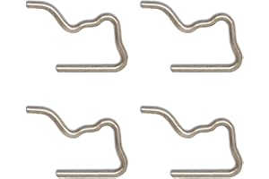 AUTOCRAFT (Set di 4) Clip di serraggio per iniettori - Clip per iniettori di ritorno del gasolio OEM: 1981.69, 1982C4, 1379930, 2S6Q9G719AA, 9654862780